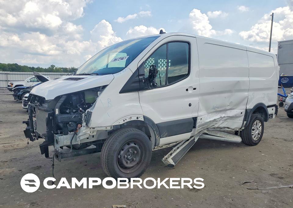2025 Ford Transit T-250, Front End damage, Copart lot 67364276