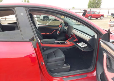 2023 Tesla Model Y Awd/long Range Dual Motor All-wheel Drive, uszkodzenie: Lewy bok, Iaai lot 45914678, zdjęcie 5 z 6