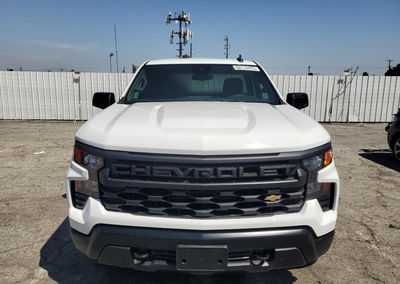 2025 Chevrolet Silverado C1500, daño Incendio, Copart lote 52112475, foto 5 de 6