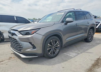 2025 Toyota Grand Highlander Hybrid Max Platinum, Front End damage, Copart lot 63395486