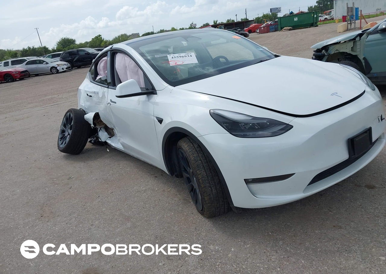 2023 Tesla Model Y Awd/long Range Dual Motor All-wheel Drive, uszkodzenie: Tył, Iaai lot 45596934