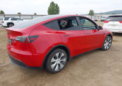 2023 Tesla Model Y Awd/long Range Dual Motor All-wheel Drive, uszkodzenie: Lewy bok, Iaai lot 45914678, zdjęcie 4 z 6