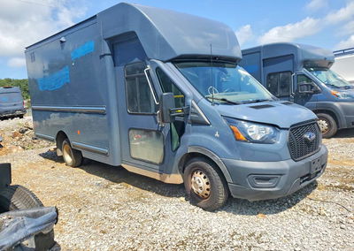 2021 Ford Transit, daño Frontal, Copart lote 64857376, foto 4 de 6