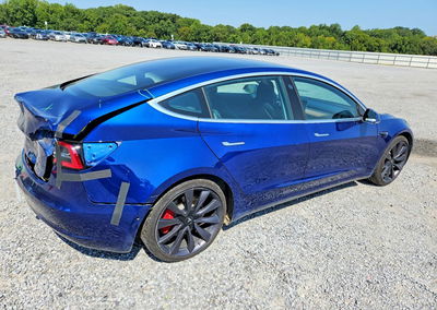 2020 Tesla Model 3, uszkodzenie: Tył, Copart lot 67160276, zdjęcie 3 z 12