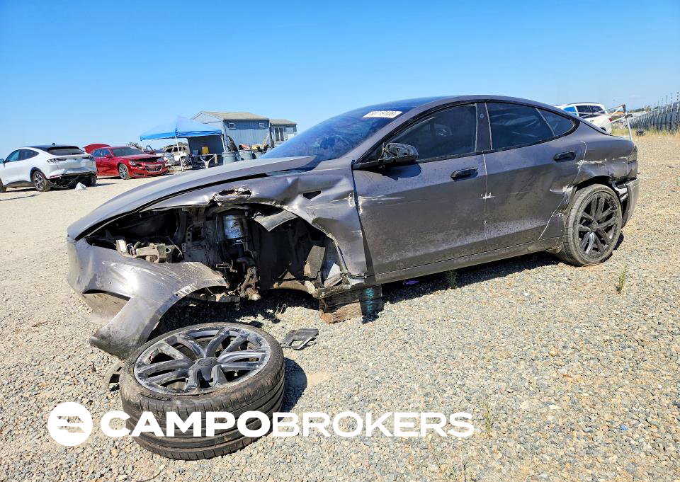 2022 Tesla Model S, uszkodzenie: Przód, Copart lot 60719106