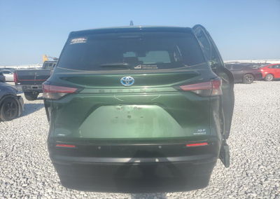 2021 Toyota Sienna Xle, uszkodzenie: Przód, Copart lot 51244655, zdjęcie 6 z 6