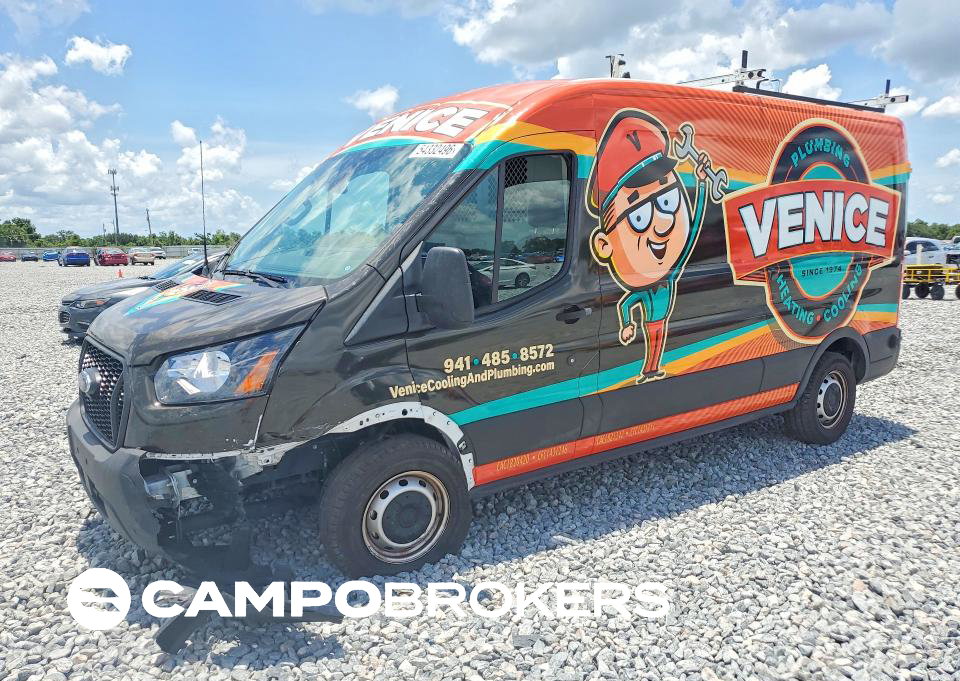 2024 Ford Transit T-250, uszkodzenie: Przód, Copart lot 54332496