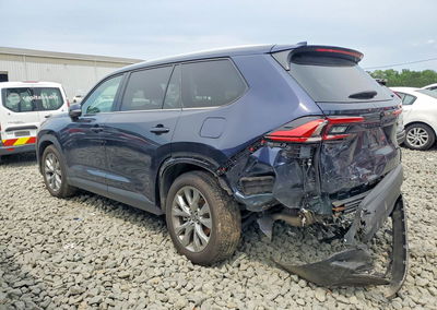 2024 Toyota Grand Highlander Limited, пошкодження: Бік, Copart лот 64463376, фото 2 з 6
