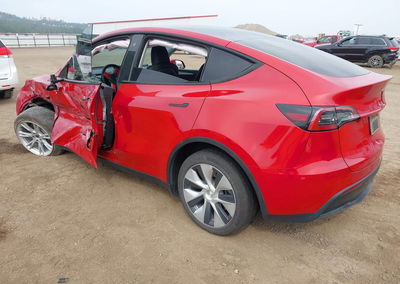 2023 Tesla Model Y Awd/long Range Dual Motor All-wheel Drive, uszkodzenie: Lewy bok, Iaai lot 45914678, zdjęcie 3 z 6