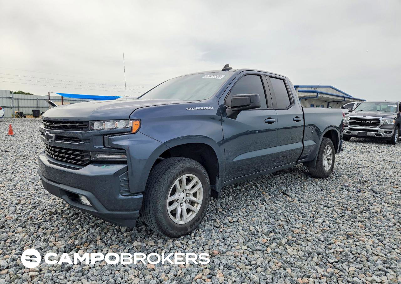 2019 Chevrolet Silverado C1500 Rst, Side damage, Copart lot 60413506