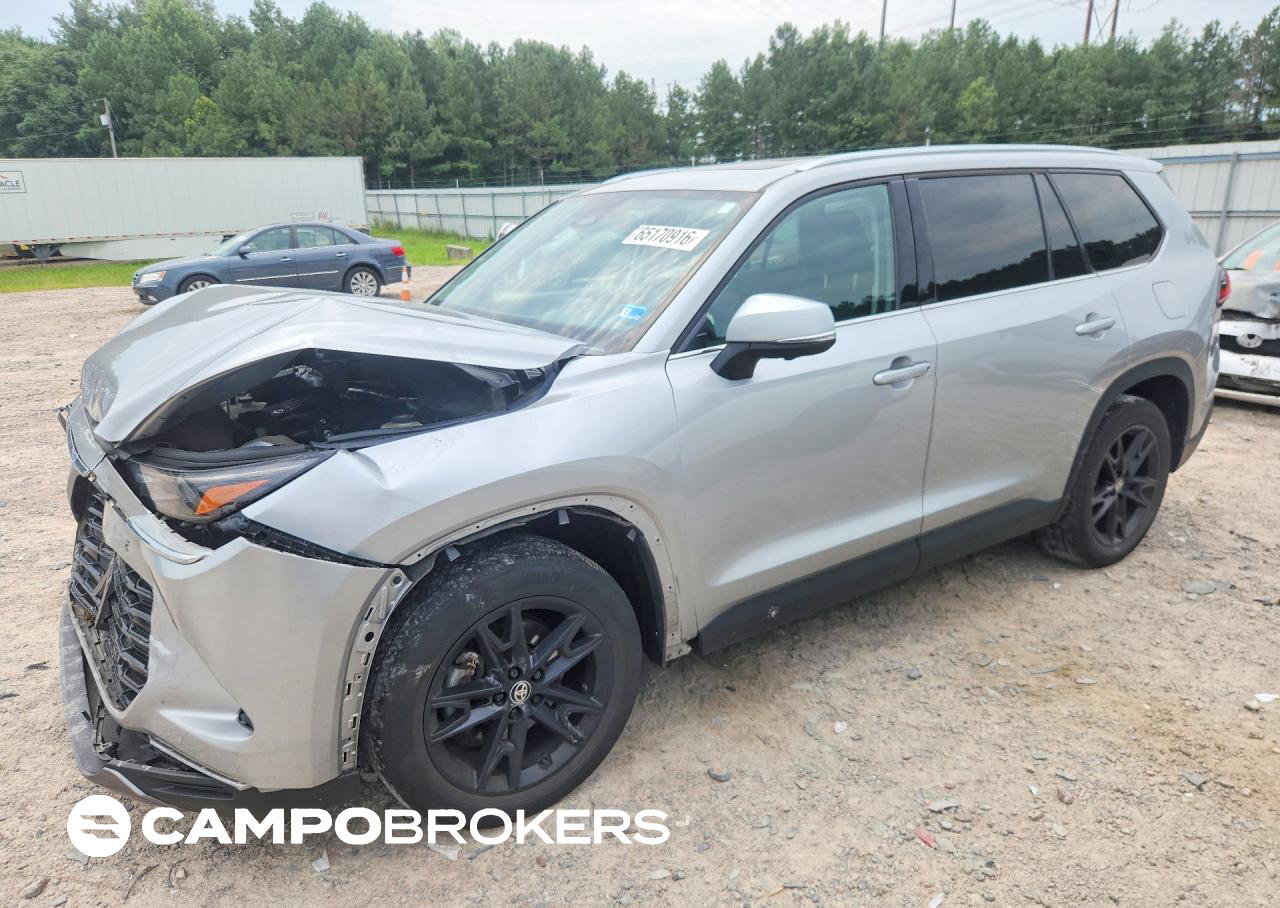 2024 Toyota Grand Highlander Limited, пошкодження: Передня частина, Copart лот 65170916