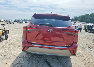 2024 Toyota Highlander Platinum, пошкодження: Передня частина, Copart лот 66402056, фото 6 з 6