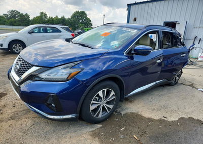 2020 Nissan Murano Sv, пошкодження: Задня частина, Copart лот 63842426