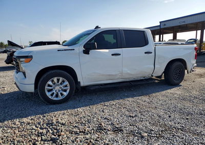 2024 Chevrolet Silverado C1500 Custom, daño Lateral, Copart lote 62032876