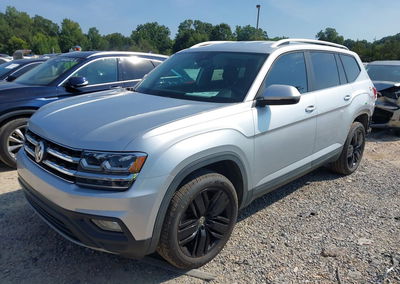 2019 Volkswagen Atlas 3.6l V6 Se W/technology, daño Trasero, Iaai lote 45896090, foto 2 de 6