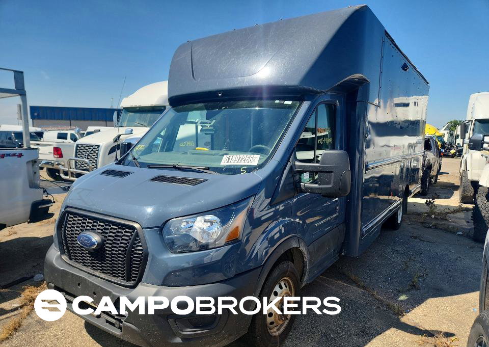 2021 Ford Transit Delivery Truck, пошкодження: Днище, Copart лот 61897266