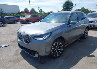 2026 Bmw X3 30 Xdrive, daño Frontal, Iaai lote 45940723, foto 2 de 6