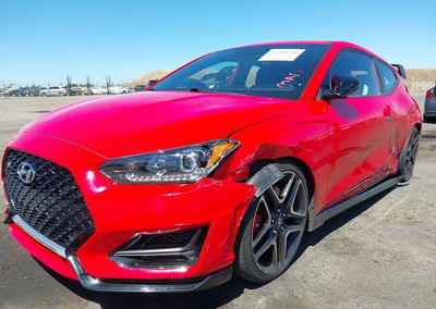2020 Hyundai Veloster N, daño Lateral izquierdo, Iaai lote 45690540, foto 6 de 6