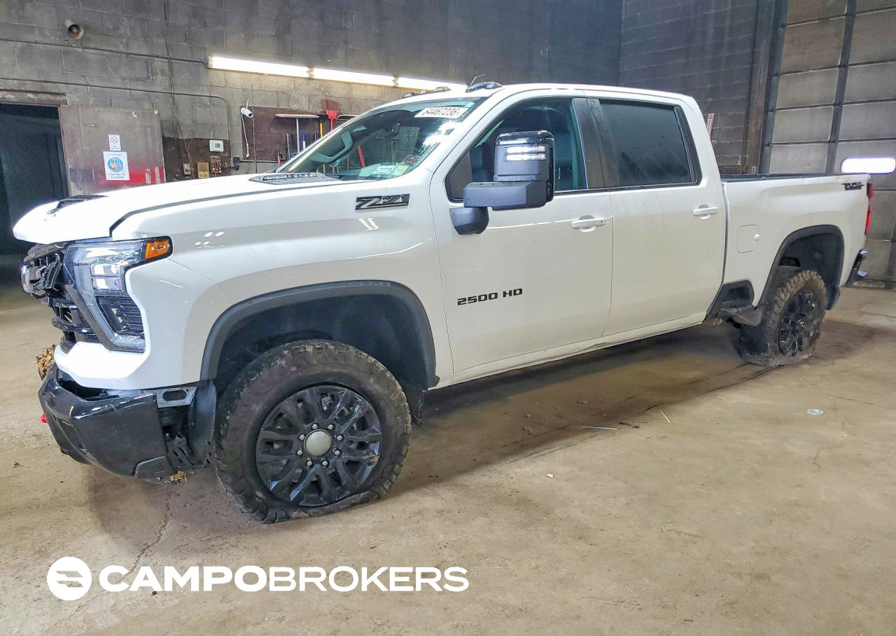 2025 Chevrolet Silverado K2500 Heavy Duty Lt, uszkodzenie: Przód, Copart lot 64467236