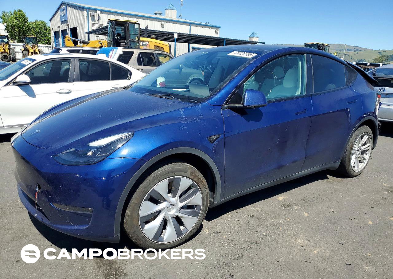 2023 Tesla Model Y, uszkodzenie: Tył, Copart lot 48826996