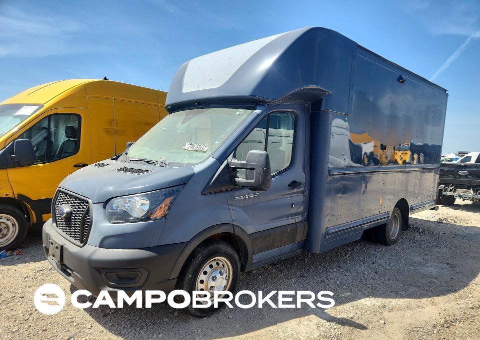 2021 Ford Transit Delivery Truck, Minor Dents/Scratches damage, Copart lot 62765726