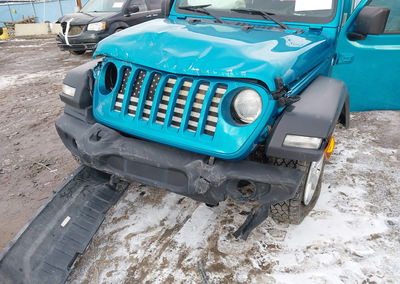2020 Jeep Wrangler Unlimited Sport S 4x4, uszkodzenie: Przód, Iaai lot 44106159, zdjęcie 6 z 16