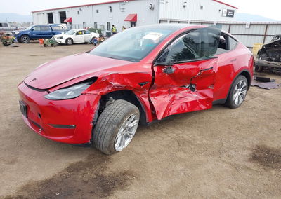 2023 Tesla Model Y Awd/long Range Dual Motor All-wheel Drive, uszkodzenie: Lewy bok, Iaai lot 45914678, zdjęcie 2 z 6