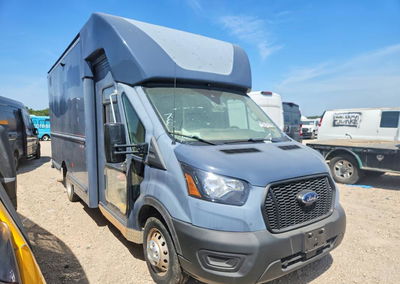 2021 Ford Transit Delivery Truck, Minor Dents/Scratches damage, Copart lot 62765726, photo 4 of 6
