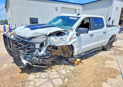 2026 Chevrolet Silverado K1500 Trail Boss Custom, daño Frontal, Copart lote 60816636, foto 1 de 12