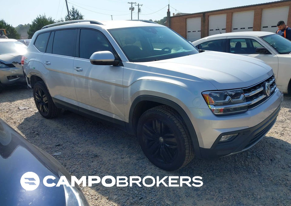 2019 Volkswagen Atlas 3.6l V6 Se W/technology, daño Trasero, Iaai lote 45896090