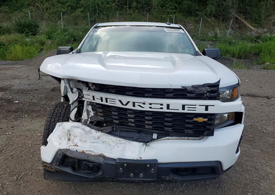 2021 Chevrolet Silverado K1500 Custom, daño Frontal, Copart lote 60659086, foto 5 de 14