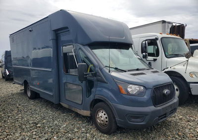 2021 Ford Transit T-350 Hd Delivery Truck, daño Techo, Copart lote 64735976, foto 4 de 6