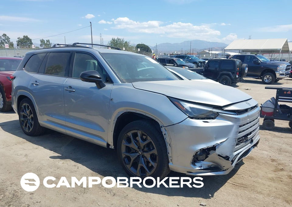 2025 Lexus Tx 500h F Sport Luxury, daño Frontal derecho, Iaai lote 45935586
