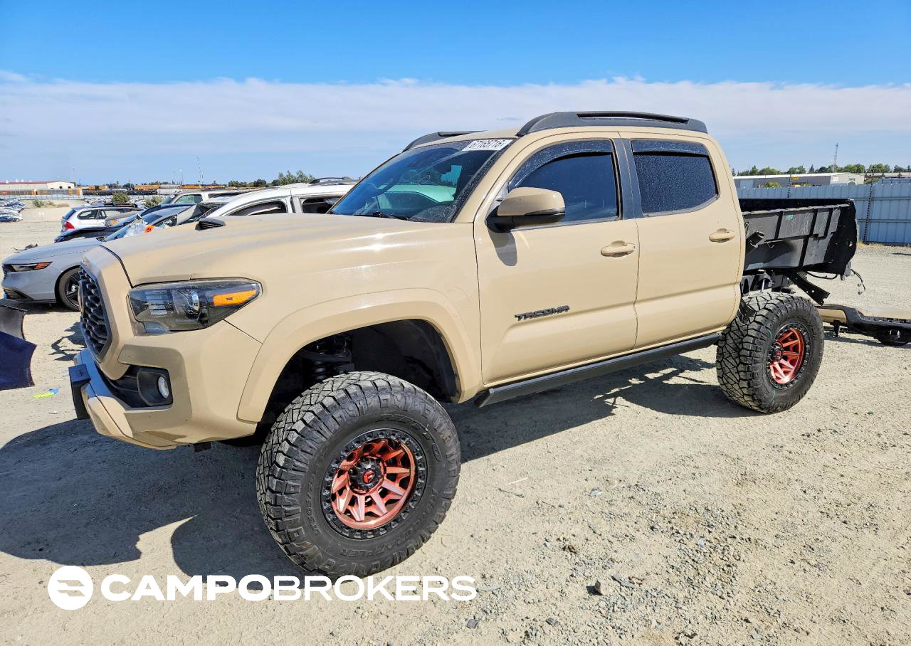 2020 Toyota Tacoma Trd Sport, пошкодження: Задня частина, Copart лот 67165716