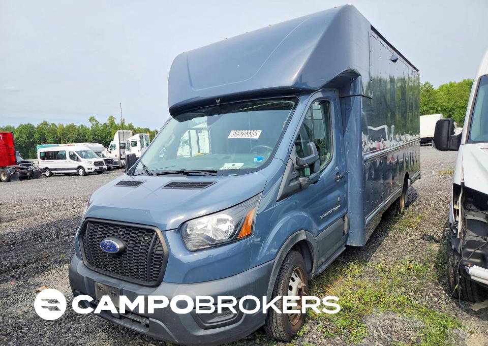 2021 Ford Transit Delivery Truck, пошкодження: Бік, Copart лот 65920336