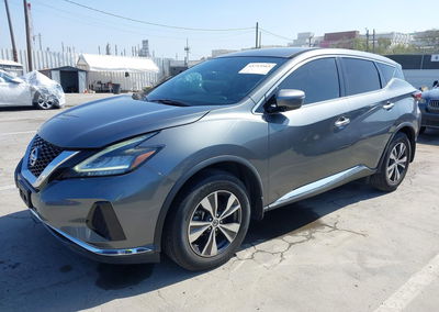 2019 Nissan Murano S, пошкодження: Днище, Iaai лот 45753565, фото 2 з 16