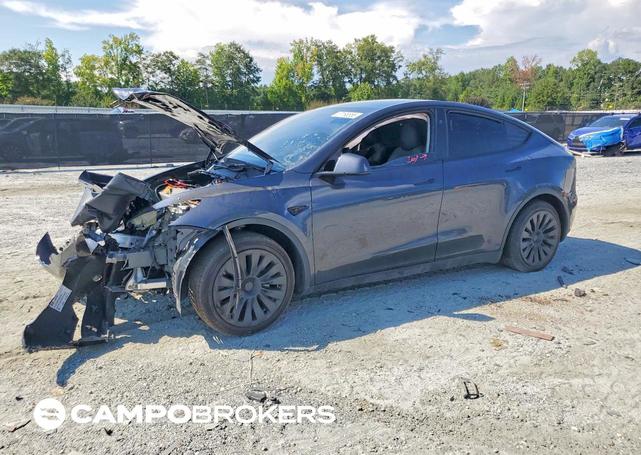 2024 Tesla Model Y, uszkodzenie: Przód, Copart lot 67188556