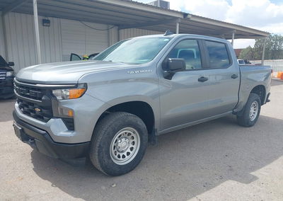 2023 Chevrolet Silverado 1500 4wd  Short Bed Wt, Normal Wear & Tear damage, Iaai lot 45434900, photo 2 of 6