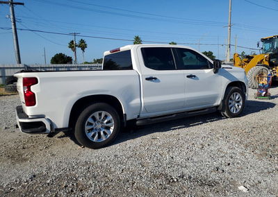 2024 Chevrolet Silverado C1500 Custom, daño Lateral, Copart lote 62032876, foto 3 de 6