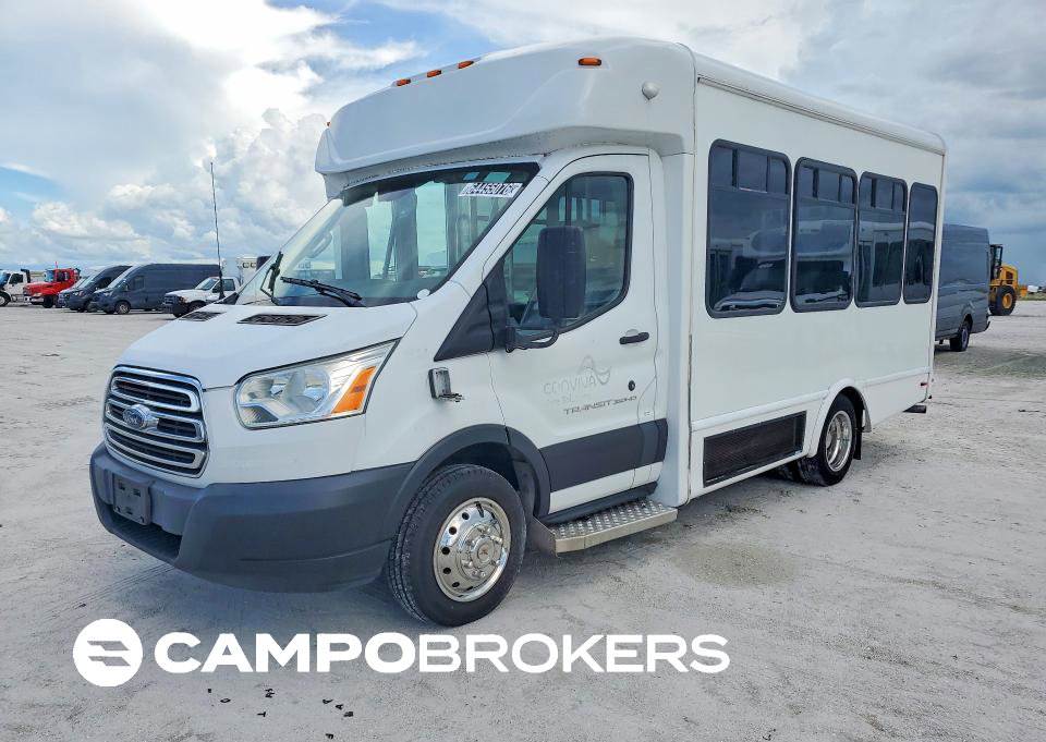 2020 Ford Transit, daño Abolladuras/rayones menores, Copart lote 64455076