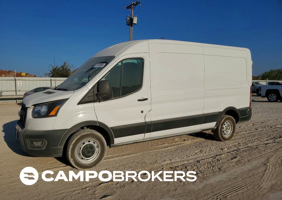 2024 Ford Transit T-250, daño Lateral, Copart lote 67100966