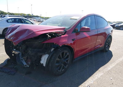 2022 Tesla Model X Plaid Tri Motor All-wheel Drive, пошкодження: Передня частина, Iaai лот 45241844, фото 2 з 14