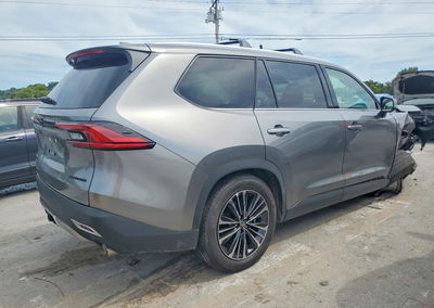 2025 Toyota Grand Highlander Hybrid Max Platinum, Front End damage, Copart lot 63395486, photo 3 of 6