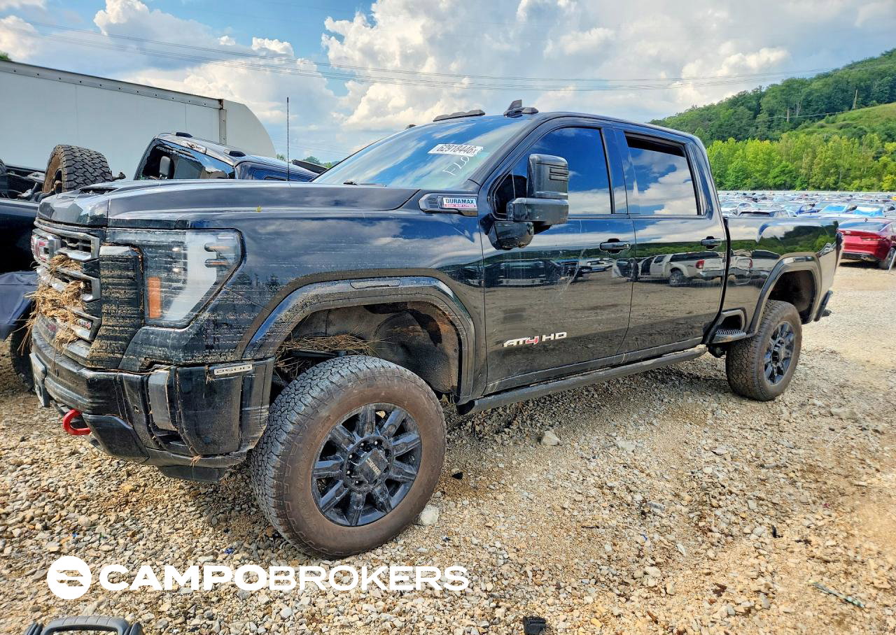 2024 Gmc Sierra K2500 At4, daño Inundación, Copart lote 62918446