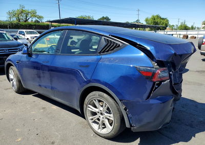 2023 Tesla Model Y, uszkodzenie: Tył, Copart lot 48826996, zdjęcie 2 z 6