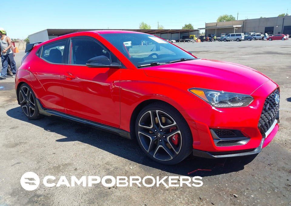 2020 Hyundai Veloster N, daño Lateral izquierdo, Iaai lote 45690540