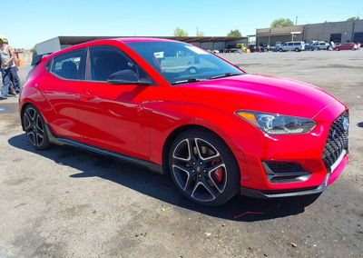 2020 Hyundai Veloster N, daño Lateral izquierdo, Iaai lote 45690540