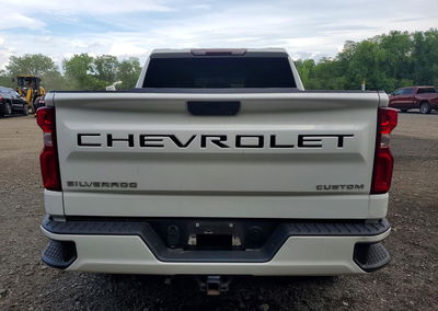 2021 Chevrolet Silverado K1500 Custom, daño Frontal, Copart lote 60659086, foto 6 de 14