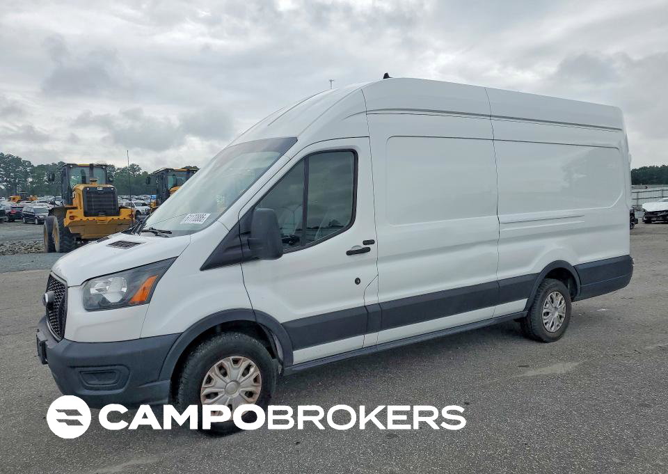 2021 Ford Transit T-350 Delivery Van, daño Trasero, Copart lote 61170886