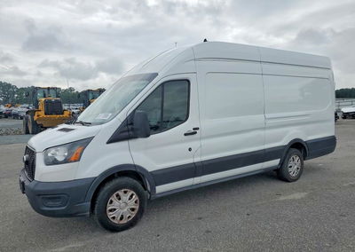 2021 Ford Transit T-350 Delivery Van, Rear End damage, Copart lot 61170886